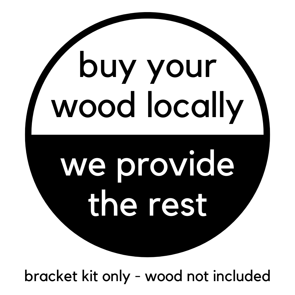 DIY Pergola Bracket Kit for a Freestanding Pergola Frame - Any Size Up to 24' x 24'