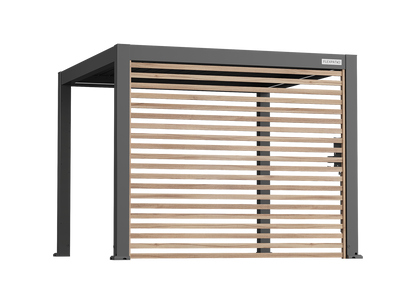 Wood-Grain Slat Walls
