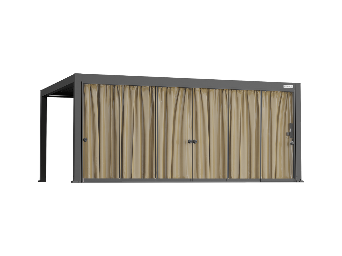 Curtain for Glass Door