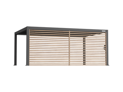 Wood-Grain Slat Walls