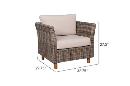Orlando 4-Piece Wicker Sofa Set