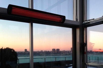 Bromic Heaters Tungsten Smart-Heat 6000 Watt Radiant Infrared Outdoor Electric Heater | Black | 208V