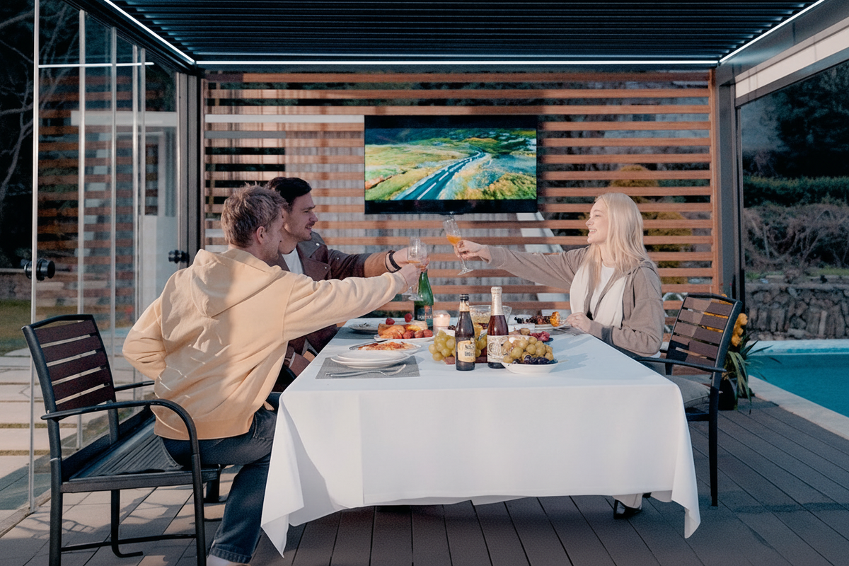 FlexPatio POWER+ Gen 2 Motorized Pergola