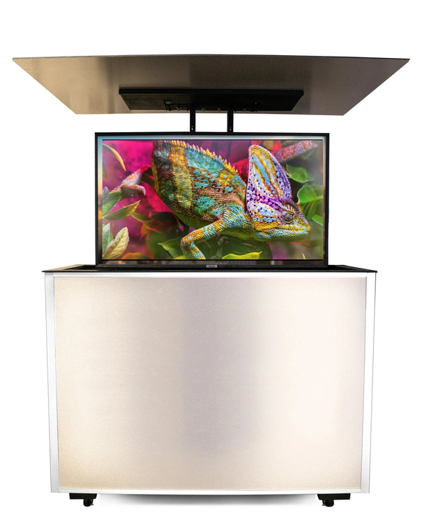MirageVision 75" Outdoor TV Premium Lift Cabinet