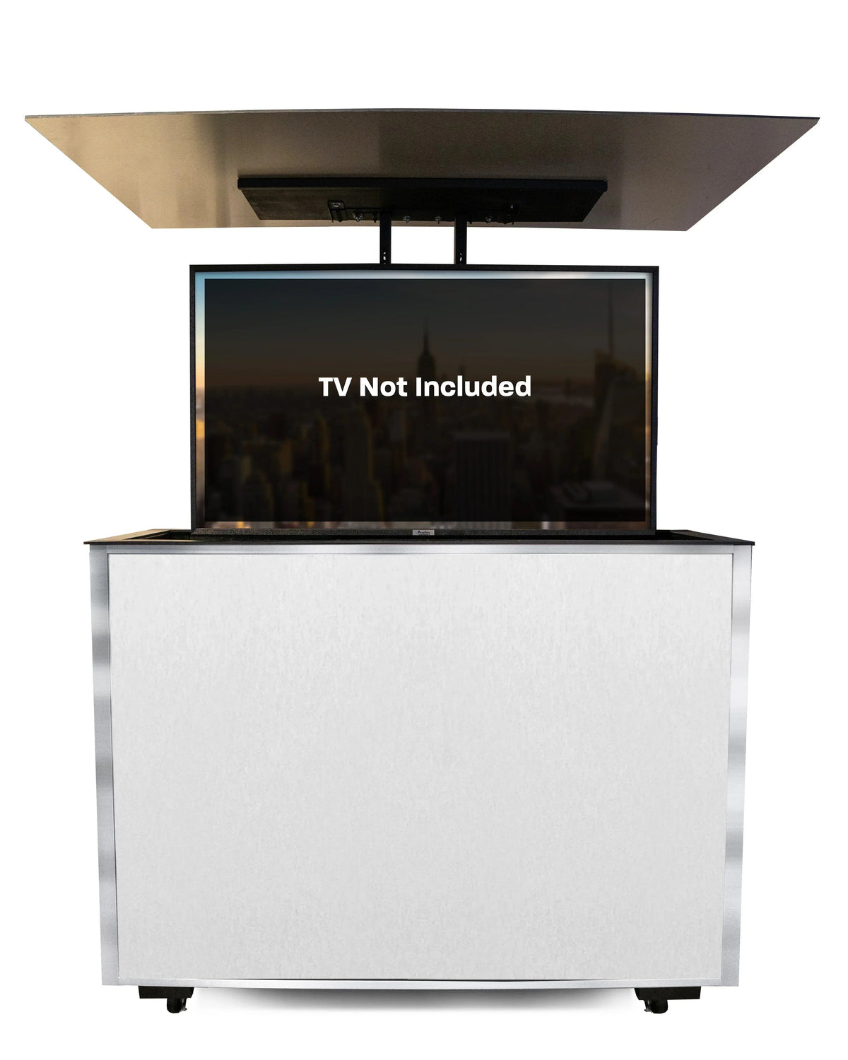 MirageVision 75" Outdoor TV Premium Lift Cabinet