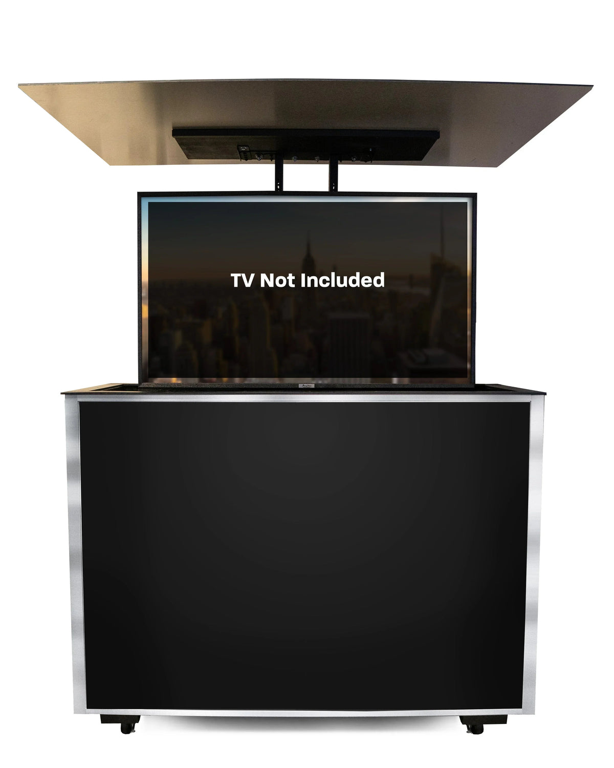 MirageVision 50" Outdoor TV Premium Lift Cabinet