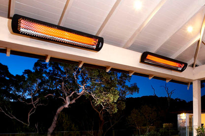 Bromic Heaters Tungsten Smart-Heat 6000 Watt Radiant Infrared Outdoor Electric Heater | Black | 208V