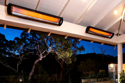 Bromic Heaters Tungsten Smart-Heat 6000 Watt Radiant Infrared Outdoor Electric Heater | Black | 208V