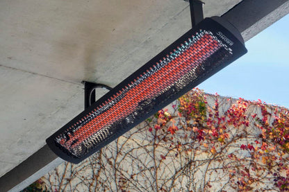 Bromic Heaters Tungsten Smart-Heat 4000 Watt Radiant Infrared Outdoor Electric Heater | Black | 240V