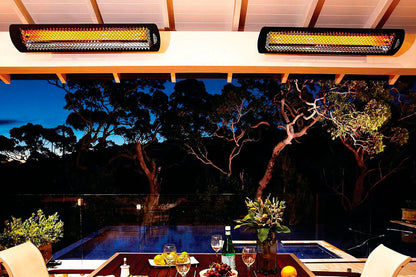 Bromic Heaters Tungsten Smart-Heat 6000 Watt Radiant Infrared Outdoor Electric Heater | Black | 208V